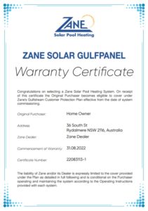 Zane Gulfpanel Certificate Dealer Zane Gulfpanel Certificate Dealer